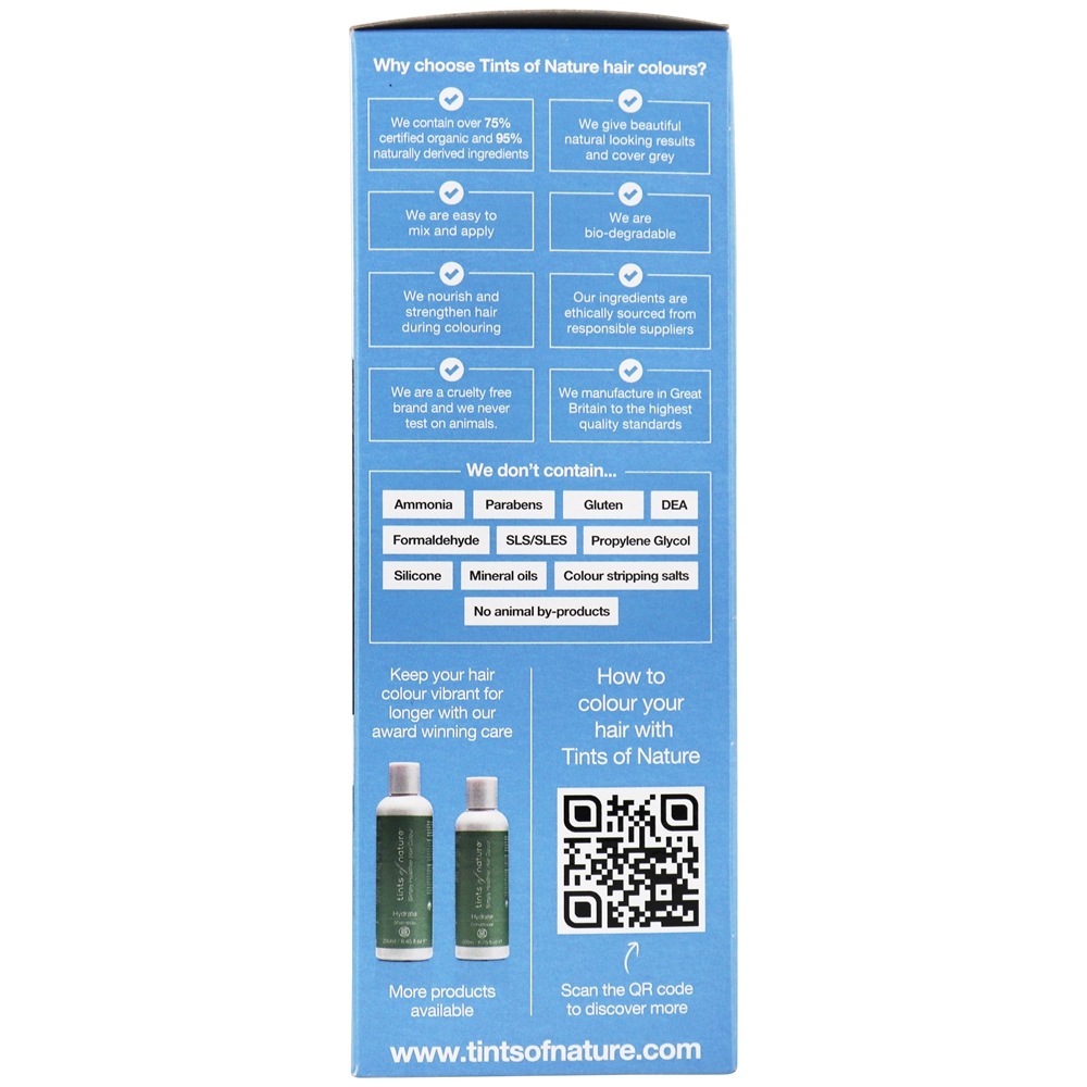 Condicionamento Permanente Cabelo Cor 6n Natural Escuro Loira - 4.4 fl. oz. Tints Of Nature - Imagem 3