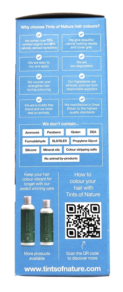 Condicionamento Permanente Cor do Cabelo 7N Natural Médio Loira - 4.4 fl. oz. Tints Of Nature - Imagem 5