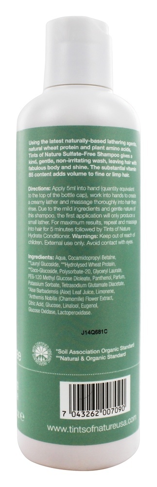 Champô sem sulfatos - 8.45 fl. oz. Tints Of Nature - Imagem 2
