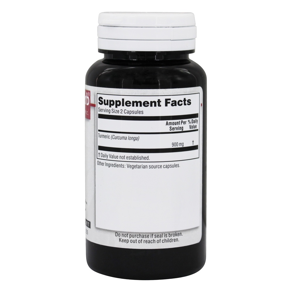 Combinações de ervas Cúrcuma 900 mg. - Cápsulas vegetarianas 100 Kroeger Herbs - Imagem 2