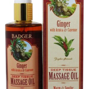 Comprar gengibre profundo do tecido do óleo da massagem com arnica & cayenne - 4 fl. Oz. Badger preço no brasil cuidados pessoais & beleza óleos corporais suplemento importado loja 33 online promoção -