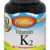 Comprar vitamina k2 mk7 menaquinona 7 45 mcg. - 90 softgels carlson labs preço no brasil magnésio vitaminas e minerais suplemento importado loja 11 online promoção -
