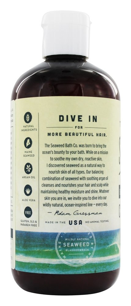 Condicionador Argan Balanceamento Natural Eucalipto e Hortelã-pimenta - 12 fl. oz. The Seaweed Bath Co. - Imagem 3