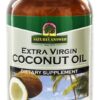 Comprar óleo de coco extra virgem - 120 softgels nature's answer preço no brasil óleo de coco suplementos nutricionais suplemento importado loja 1 online promoção -