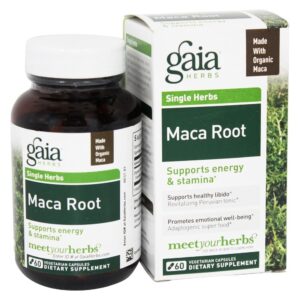 Comprar raiz maca 500 mg. - cápsulas vegetarianas 60 gaia herbs preço no brasil energy herbs & botanicals maca suplementos em oferta suplemento importado loja 157 online promoção -