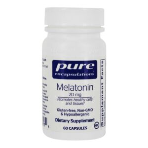 Comprar melatonina para células e tecidos saudáveis 20 mg. - cápsulas vegetarianas 60 pure encapsulations preço no brasil natural ophthalmics suplementos profissionais suplemento importado loja 109 online promoção -