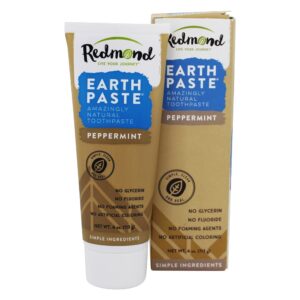Comprar earthpaste espantosamente natural creme dental hortelã-pimenta - 4 oz. Redmond trading preço no brasil cuidados pessoais & beleza pasta de dentes suplemento importado loja 59 online promoção -
