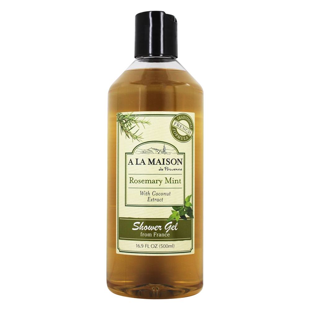 Tradicional Francês Fórmula Chuveiro Gel Alecrim Hortelã com Coco Extrair - 16.9 fl. oz. A La Maison