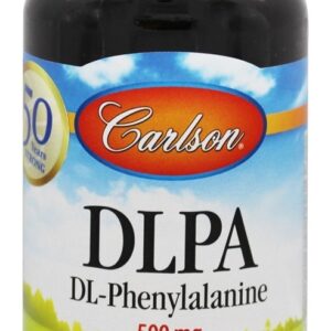 DLPA DL-Fenilalanina 500 mg. - Cápsulas 60 Carlson Labs