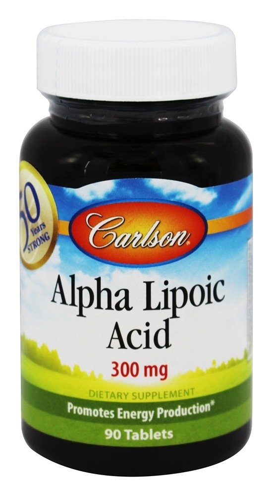 Ácido Alpha-Lipóico 300 mg. - 90 Tablets Carlson Labs