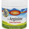 Comprar pó de aminoácidos de l-arginina 3000 mg. - 100 gramas carlson labs preço no brasil suplementos nutricionais taurina suplemento importado loja 9 online promoção -