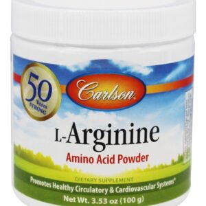 Comprar pó de aminoácidos de l-arginina 3000 mg. - 100 gramas carlson labs preço no brasil aminoácidos arginina suplementos suplemento importado loja 73 online promoção -