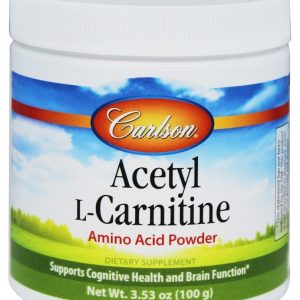 Comprar pó de aminoácidos de acetil-l-carnitina 1200 mg. - 100 gramas carlson labs preço no brasil acetil l-carnitina suplementos nutricionais suplemento importado loja 133 online promoção -