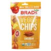 Comprar veggie chips cheddar - 3 oz. Brad's raw foods preço no brasil alimentos & lanches sopa suplemento importado loja 7 online promoção -