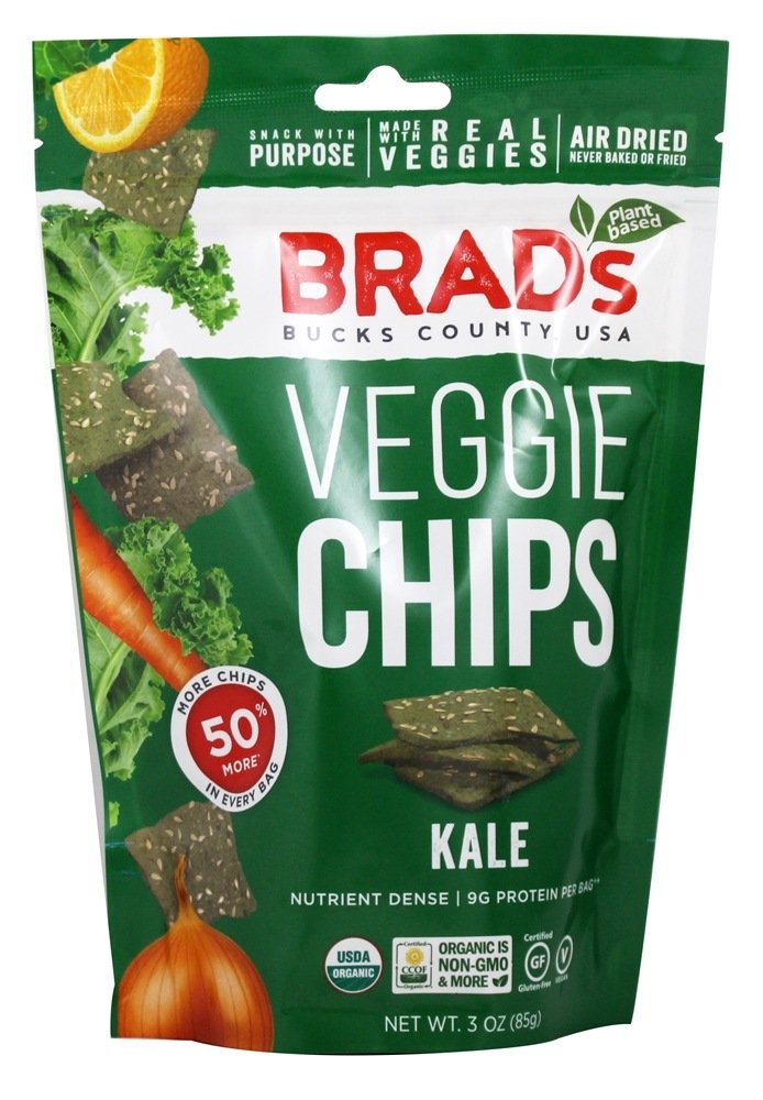 Chips Veganos Kale - 3 oz. Brad's Raw Foods