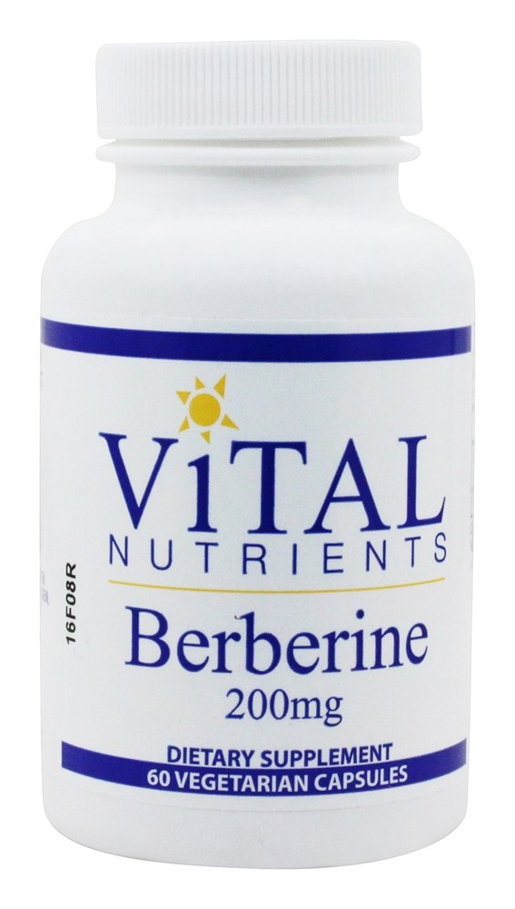 Berberina 200 mg. - Cápsulas vegetarianas 60 Vital Nutrients