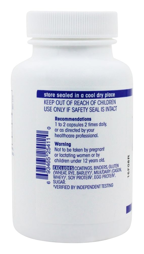 Berberina 200 mg. - Cápsulas vegetarianas 60 Vital Nutrients - Imagem 3
