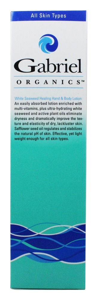Orgânicos de Algas Brancas Curando Mão e Loção Corporal - 8 fl. oz. Gabriel Cosmetics Inc. - Imagem 2