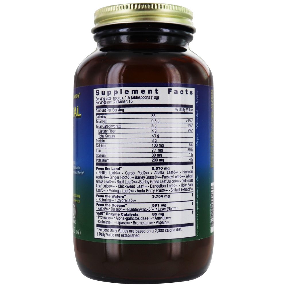 Versão de pó verde vitamínico 5.5 - 150 Gramas HealthForce Superfoods - Imagem 2