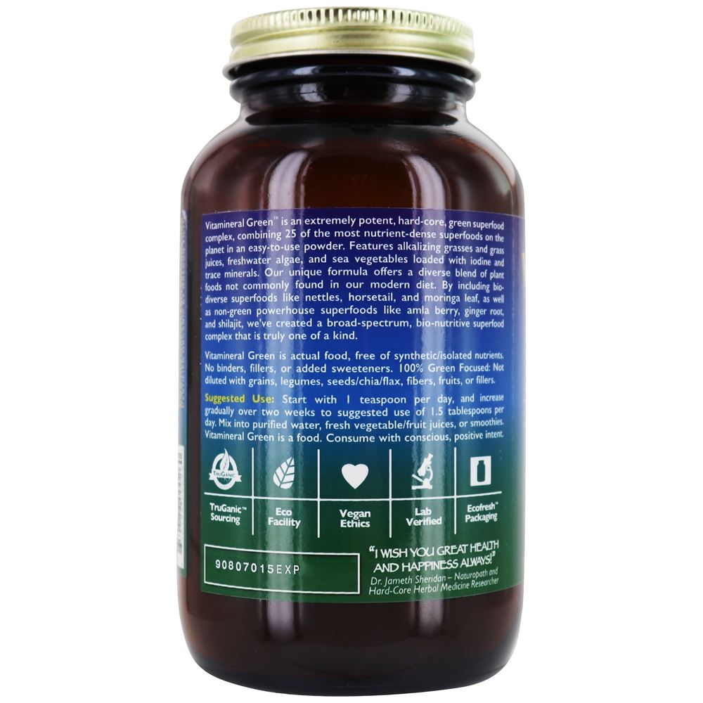 Versão de pó verde vitamínico 5.5 - 150 Gramas HealthForce Superfoods - Imagem 3