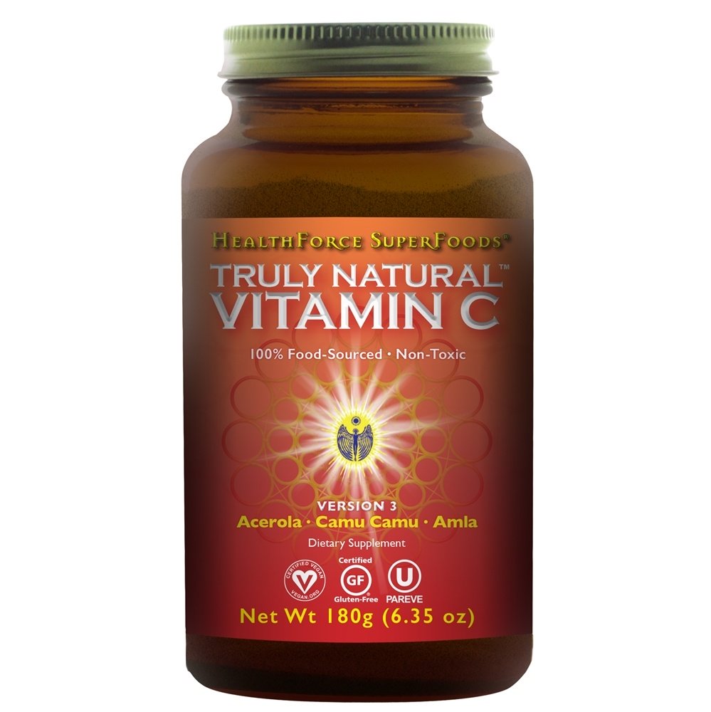 Versão em pó verdadeiramente natural da vitamina C 3 - 180 Grama (s) HealthForce Superfoods