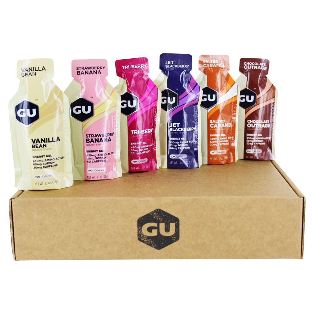Pacote de Variedade de Mistura de Sabor Gel de Energia - 24 Pacotes (s) GU Energy