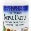 Comprar cacto nopal completo spectrum 1000 mg. - 120 tablets planetary herbals preço no brasil ervas opuntia suplemento importado loja 1 online promoção -
