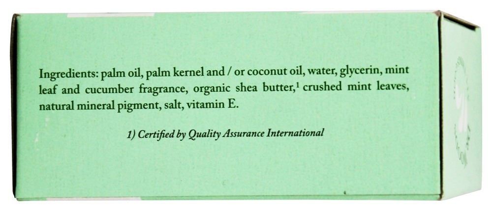 100 % Natural Bar Sabonete com pepino orgânico de jardim de manteiga de karité de comércio justo - 5.25 oz. Dr. Woods - Imagem 2
