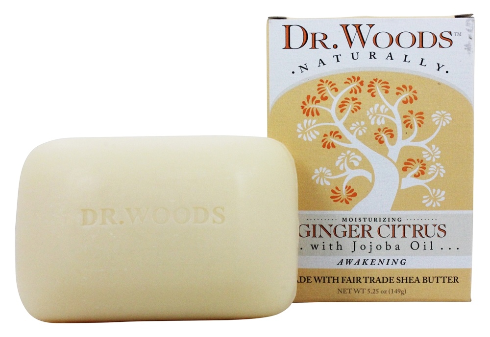 Despertar Castela Bar Sabão Gengibre Cítrico - 5.25 oz. Dr. Woods