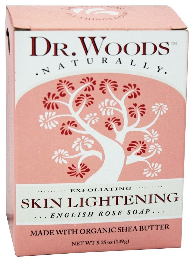 Sabonete para Clareamento da Pele English Rose - 5.25 oz. Dr. Woods