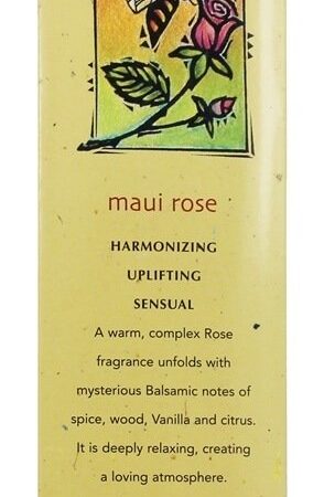 Comprar incenso herbal original maui rose - 10 stick (s) triloka preço no brasil aromaterapia incenso suplemento importado loja 35 online promoção -