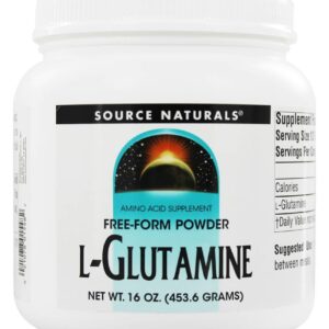 Comprar pó de forma livre de l-glutamina - 16 oz. Source naturals preço no brasil aminoácidos glutamina suplementos suplemento importado loja 81 online promoção -