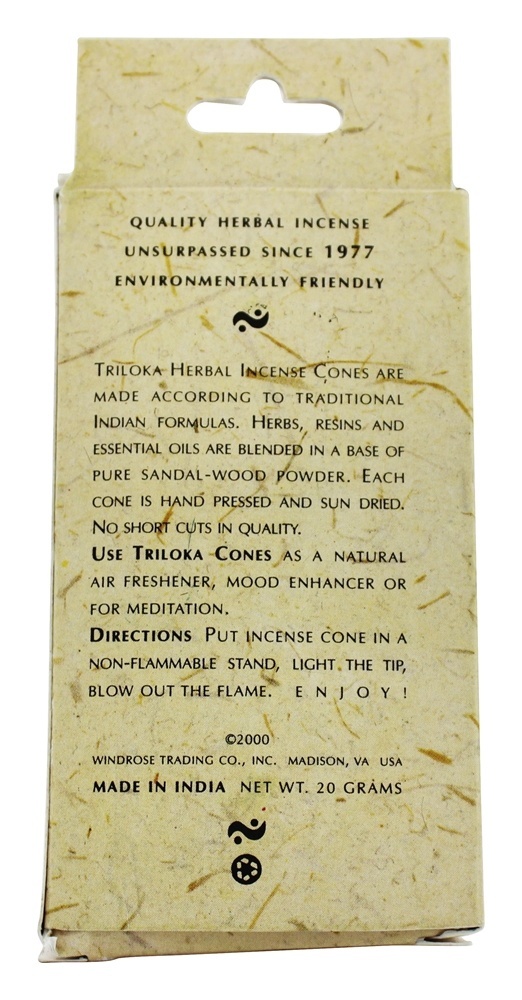 Cones de Incenso Premium Royal Sandalwood - 14 Cone (s) Triloka - Imagem 2