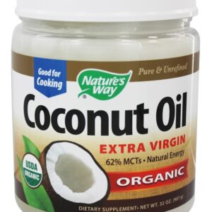 Comprar organic pure óleo de coco extra virgem - 32 fl. Oz. Nature's way preço no brasil óleo de coco suplementos nutricionais suplemento importado loja 115 online promoção -