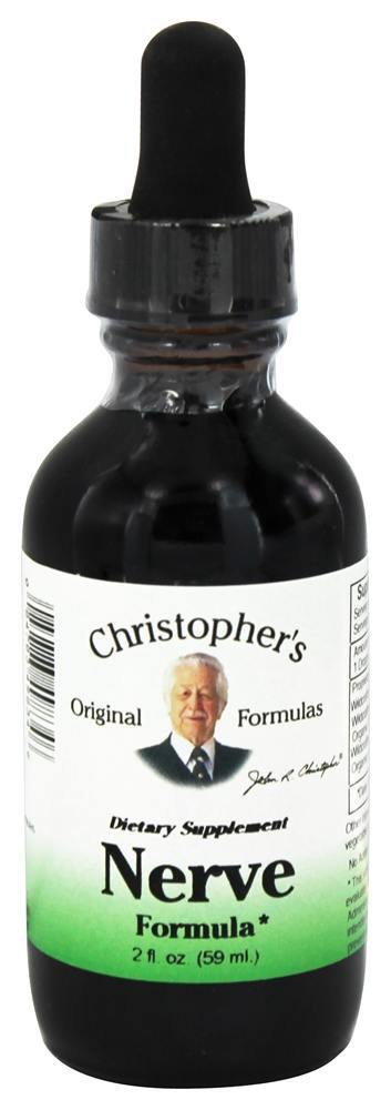 Extrato de Fórmula Nervosa - 2 fl. oz. Dr. Christopher's Original Formulas