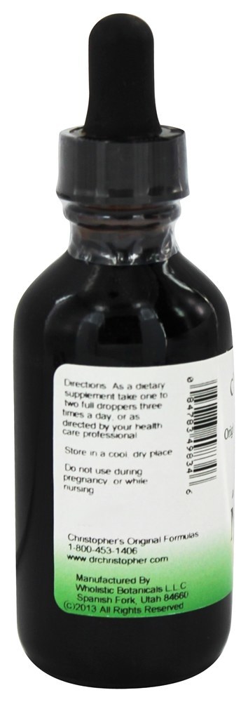 Extrato de Fórmula Nervosa - 2 fl. oz. Dr. Christopher's Original Formulas - Imagem 3