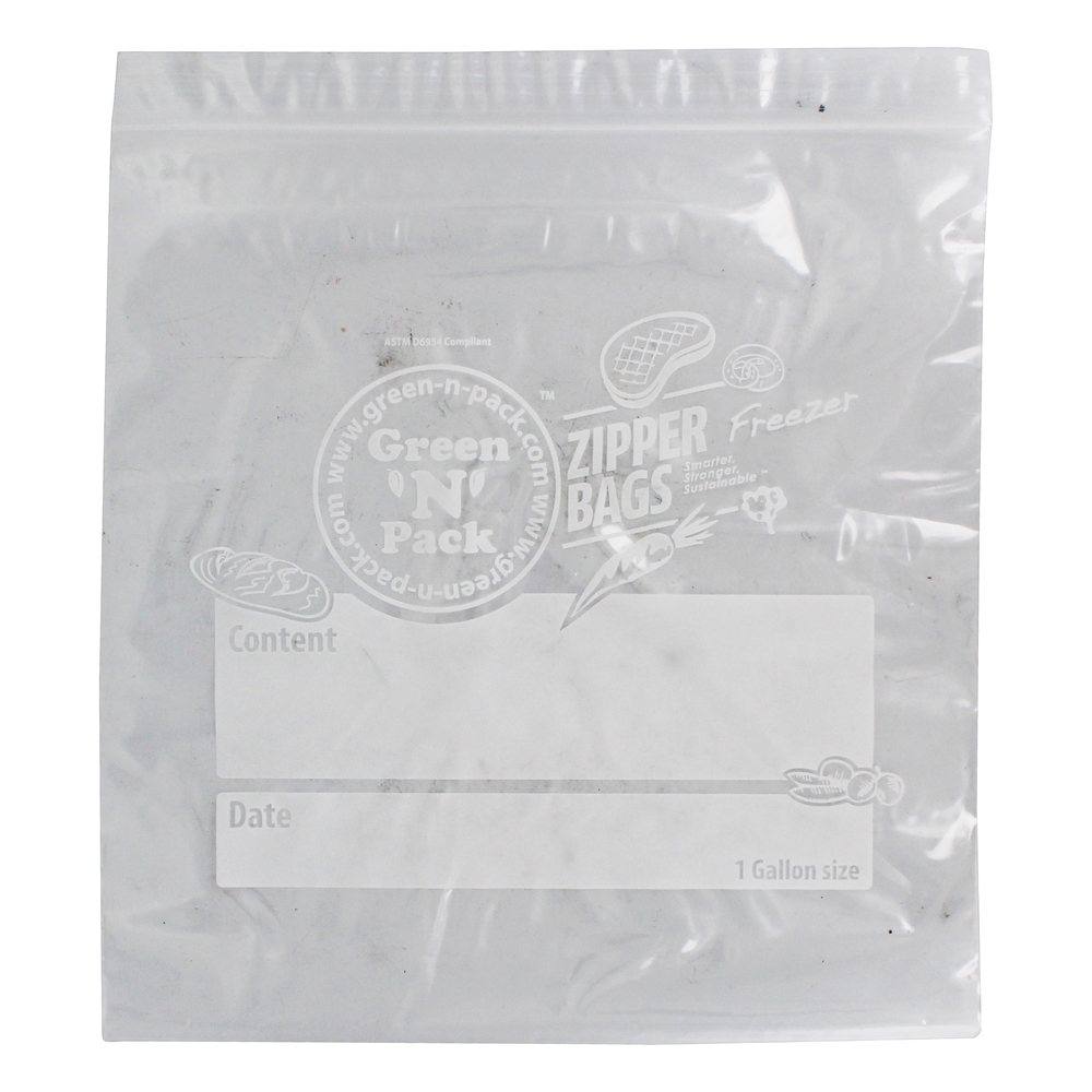 Sacos Do Zipper Do Congelador - 30 Malas Green 'N' Pack Eco Friendly Bags - Imagem 4