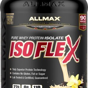 Comprar isoflex pure proteína whey isolada baunilha - 2 lbs. Allmax nutrition preço no brasil nutrição esportiva whey protein isolado em pó suplemento importado loja 49 online promoção -