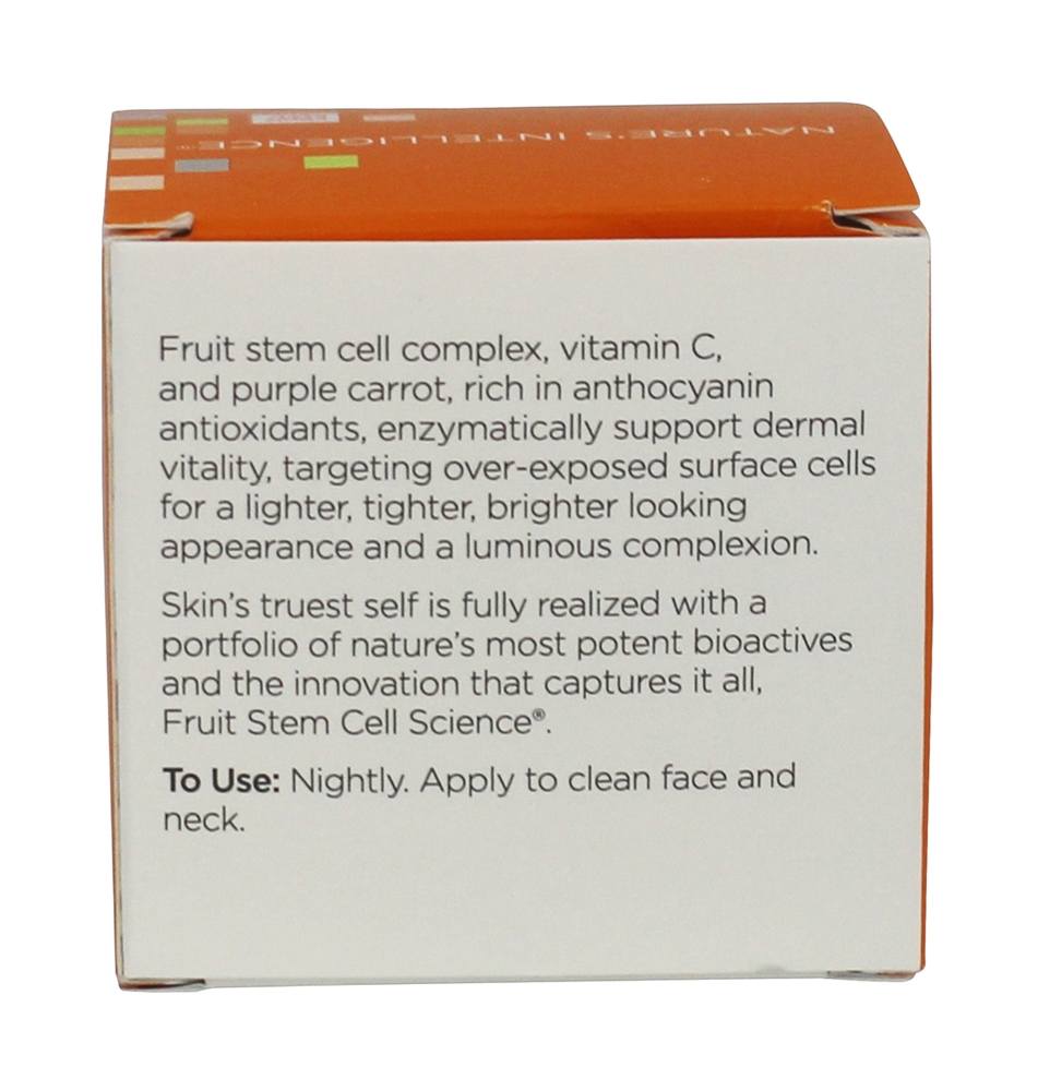 Cenoura Roxo Iluminante + C Creme Facial Luminoso Noturno - 1.7 oz. Andalou Naturals - Imagem 3