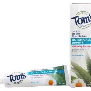 Comprar pasta de dentes de branqueamento botanicamente brilhante sem limão - 4. 7 oz. Tom's of maine preço no brasil cuidados pessoais & beleza pasta de dentes suplemento importado loja 63 online promoção -