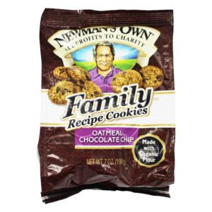 Comprar cookies de receita de família de chocolate de aveia - 7 oz. Newman's own organics preço no brasil alimentos & lanches biscoitos suplemento importado loja 129 online promoção -