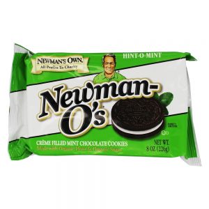 Comprar biscoitos recheados de chocolate da newman-o hint -o-mint - 8 oz. Newman's own organics preço no brasil alimentos & lanches sucos suplemento importado loja 121 online promoção -