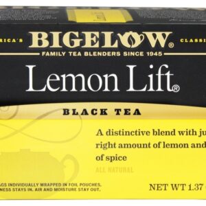 Comprar elevador do limão do chá preto - 20 saquinhos de chá bigelow tea preço no brasil chás digestivos chás e café suplemento importado loja 99 online promoção -