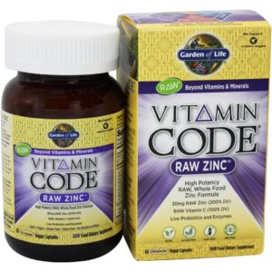 Comprar código de vitamina zinco cru - cápsulas vegetarianas 60 garden of life preço no brasil vitaminas e minerais zinco suplemento importado loja 143 online promoção -