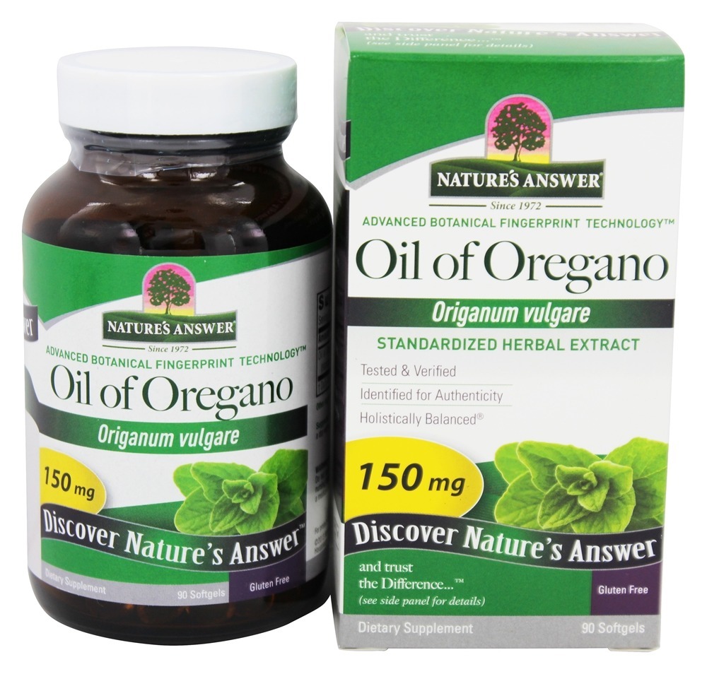 Óleo de Orégano 150 mg. - 90 Softgels Nature's Answer