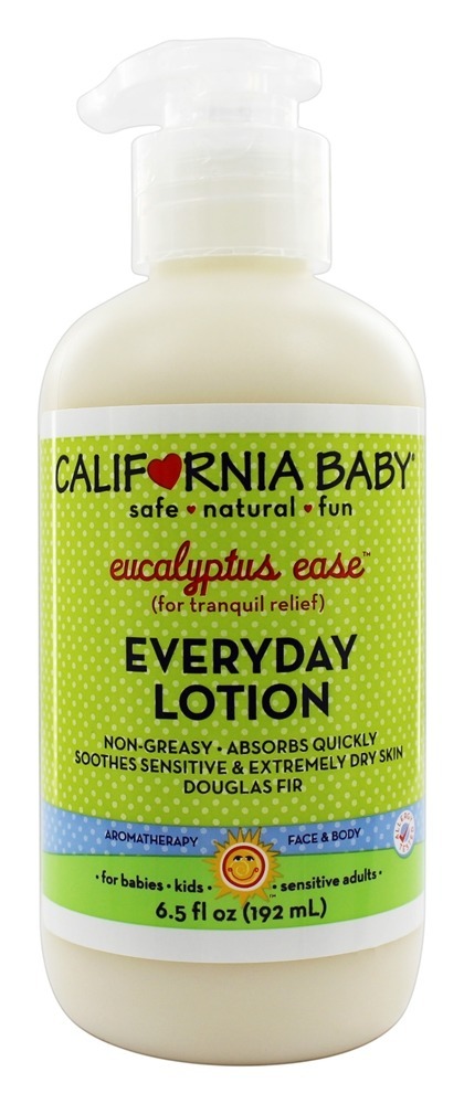 Loção Todos os Dias Eucalipto Ease - 6.5 fl. oz. California Ba
