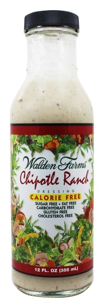 Caloria Livre Salada Curativo Chipotle Rancho - 12 fl. oz. Walden Farms