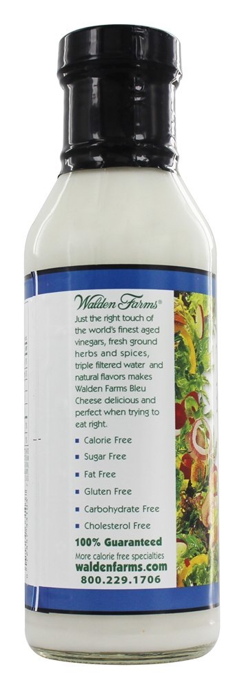 Caloria Livre Salada Curativo Bleu Queijo - 12 fl. oz. Walden Farms - Imagem 3