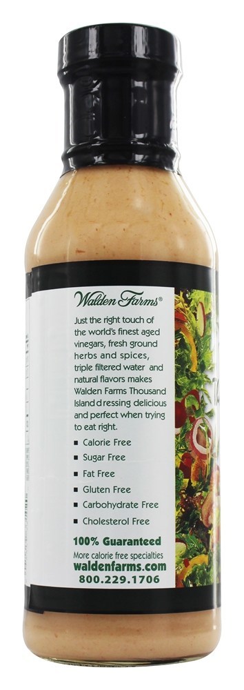 Molho de Salada Sem Calorias Mil Ilhas - 12 fl. oz. Walden Farms - Imagem 3