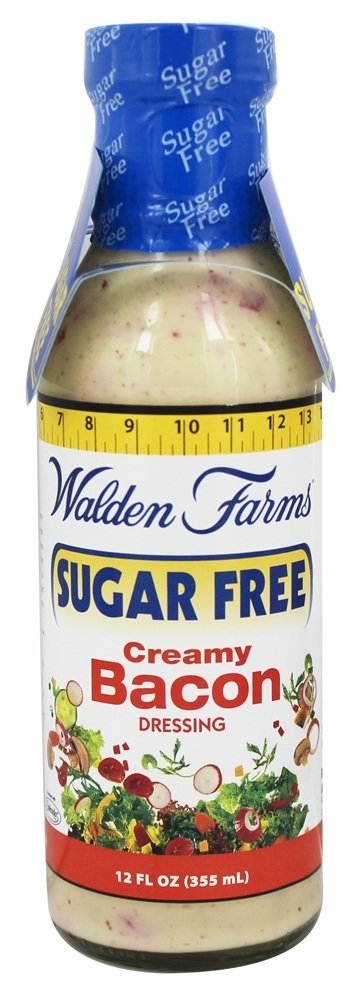 Molho de Salada sem Açúcar Cremoso Bacon - 12 fl. oz. Walden Farms